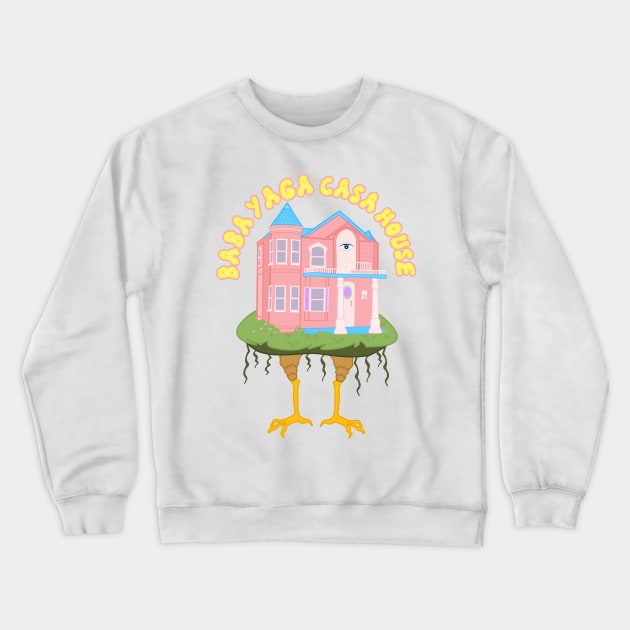 Baba Yaga Casa House Crewneck Sweatshirt by Brunaesmanhott0
